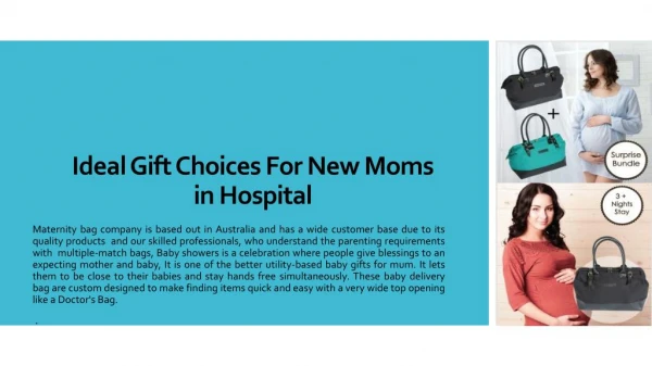 Ideal Gift Choices For New Moms in Hospital