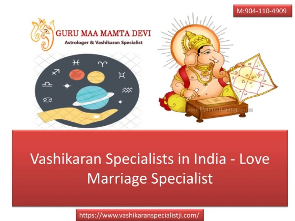 Vashikaran Specialist Astrologer Mamta - Love Vashikaran Mantra Expert