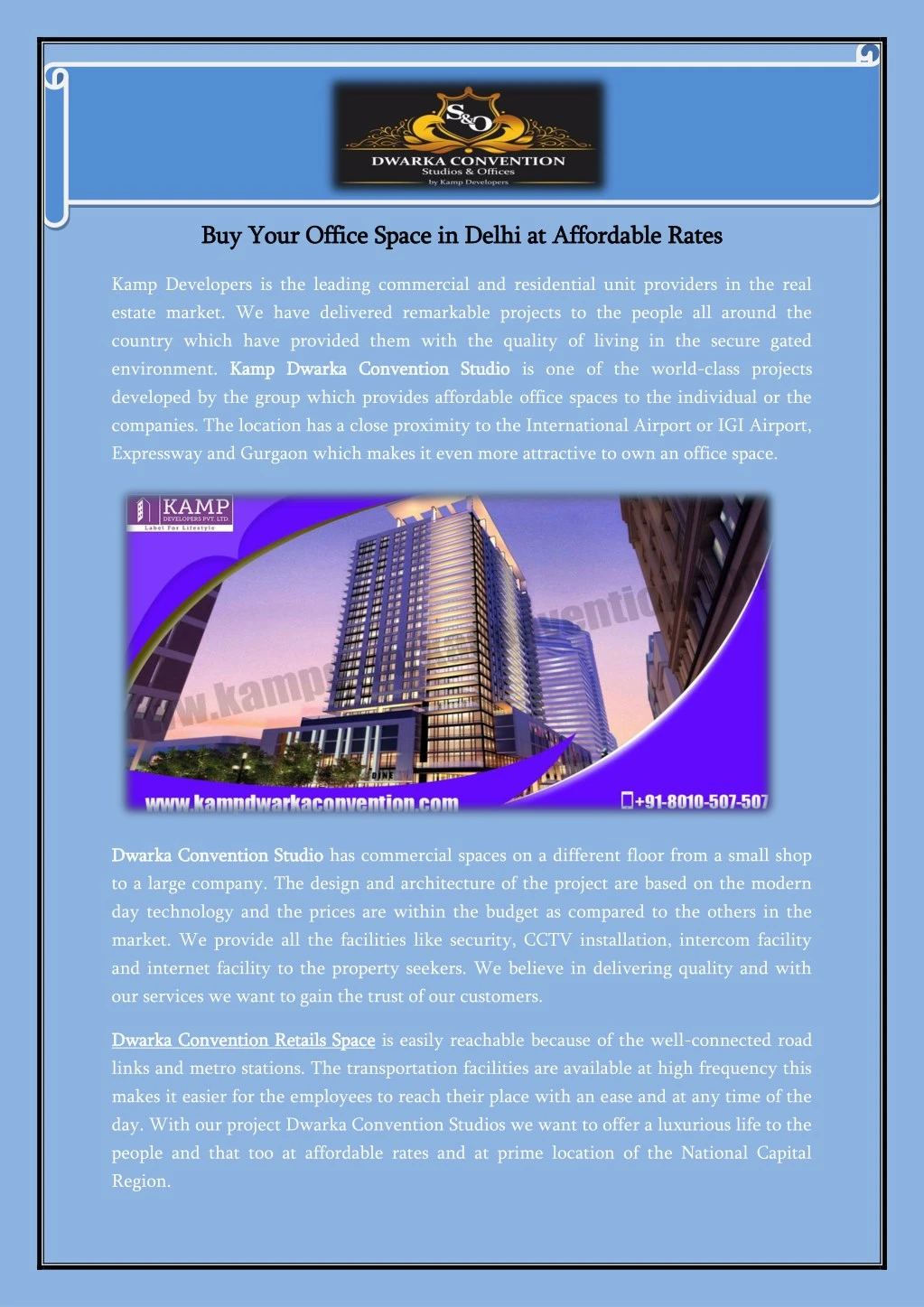 buy your office space in delhi at affordable