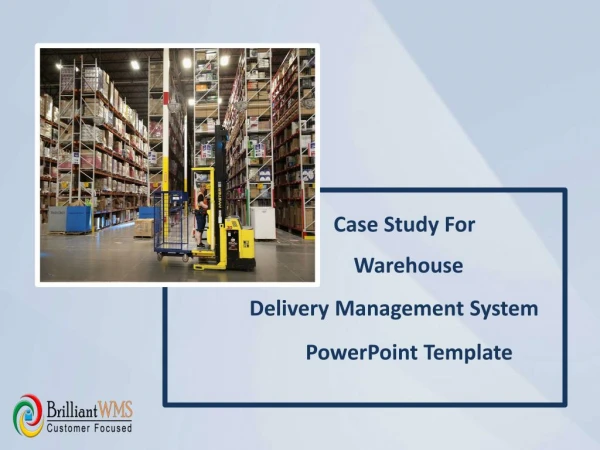 Warehouse Delivery Managements System
