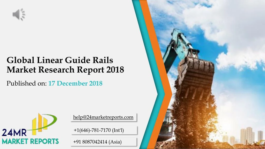 global linear guide rails market research report 2018