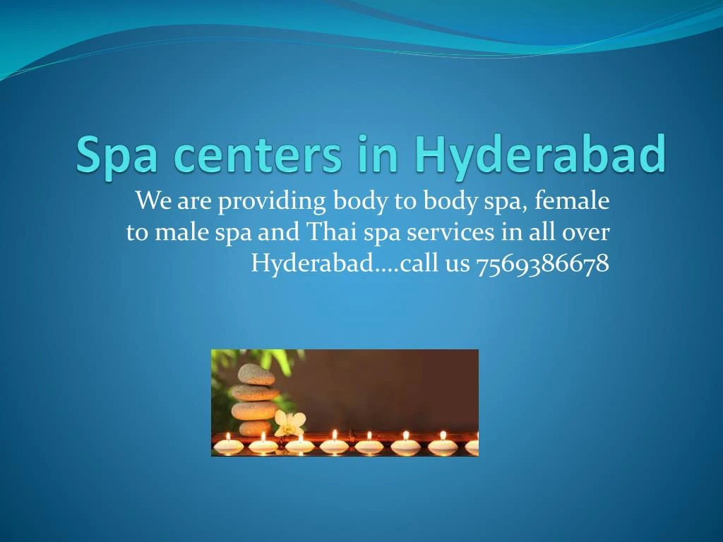 spa centers in hyderabad