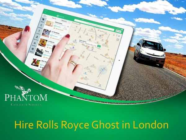 Rolls Royce Ghost Hire in London