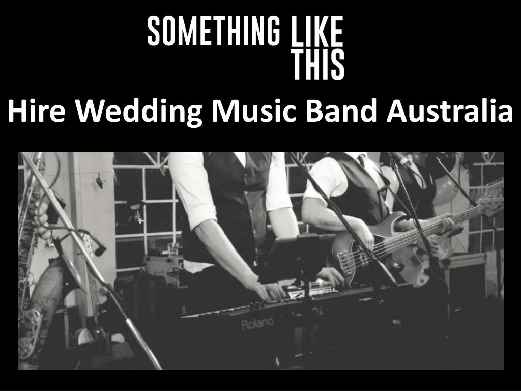 hire wedding music band australia