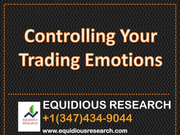 Controlling Your Trading Emotions