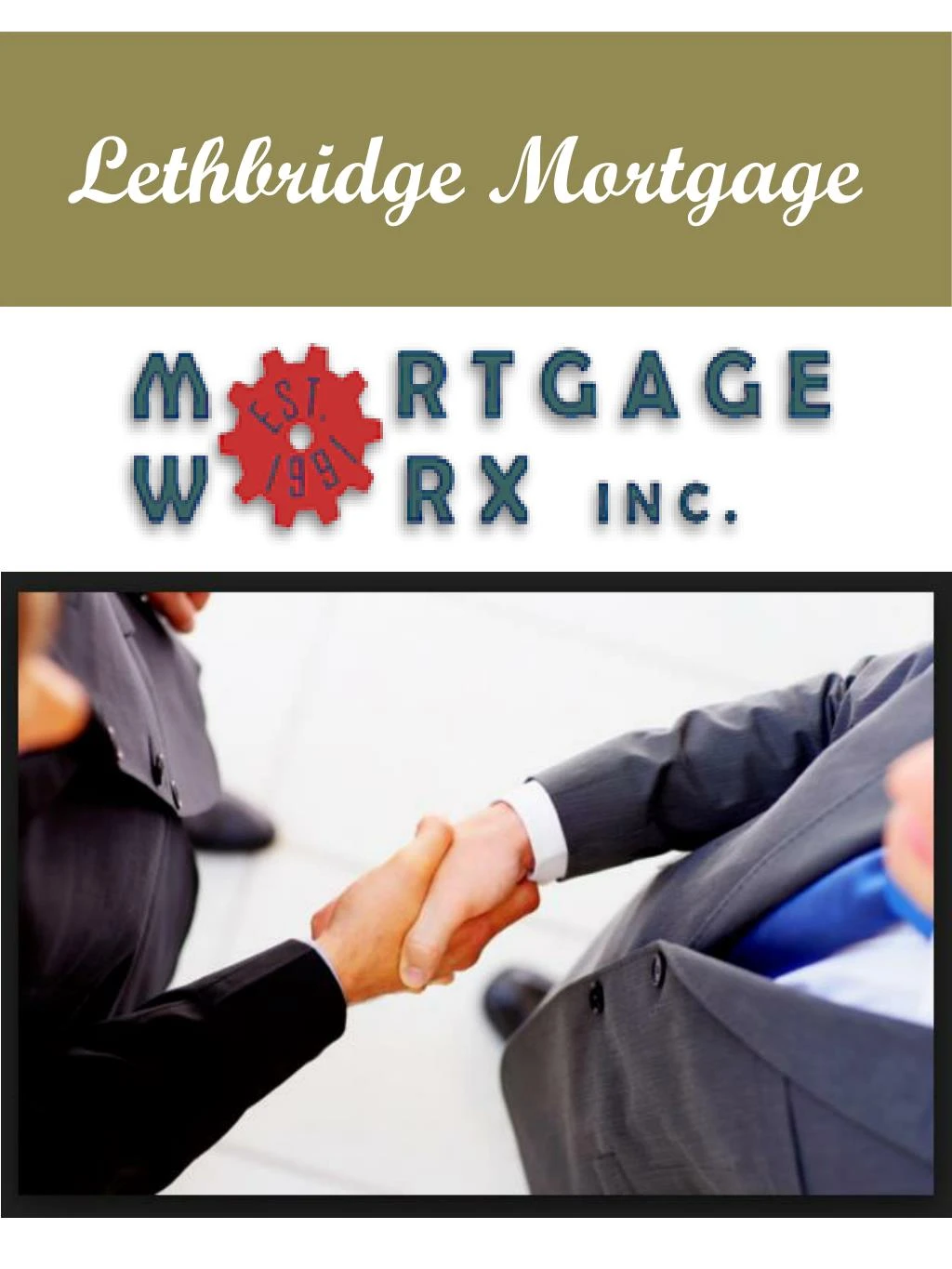 lethbridge mortgage