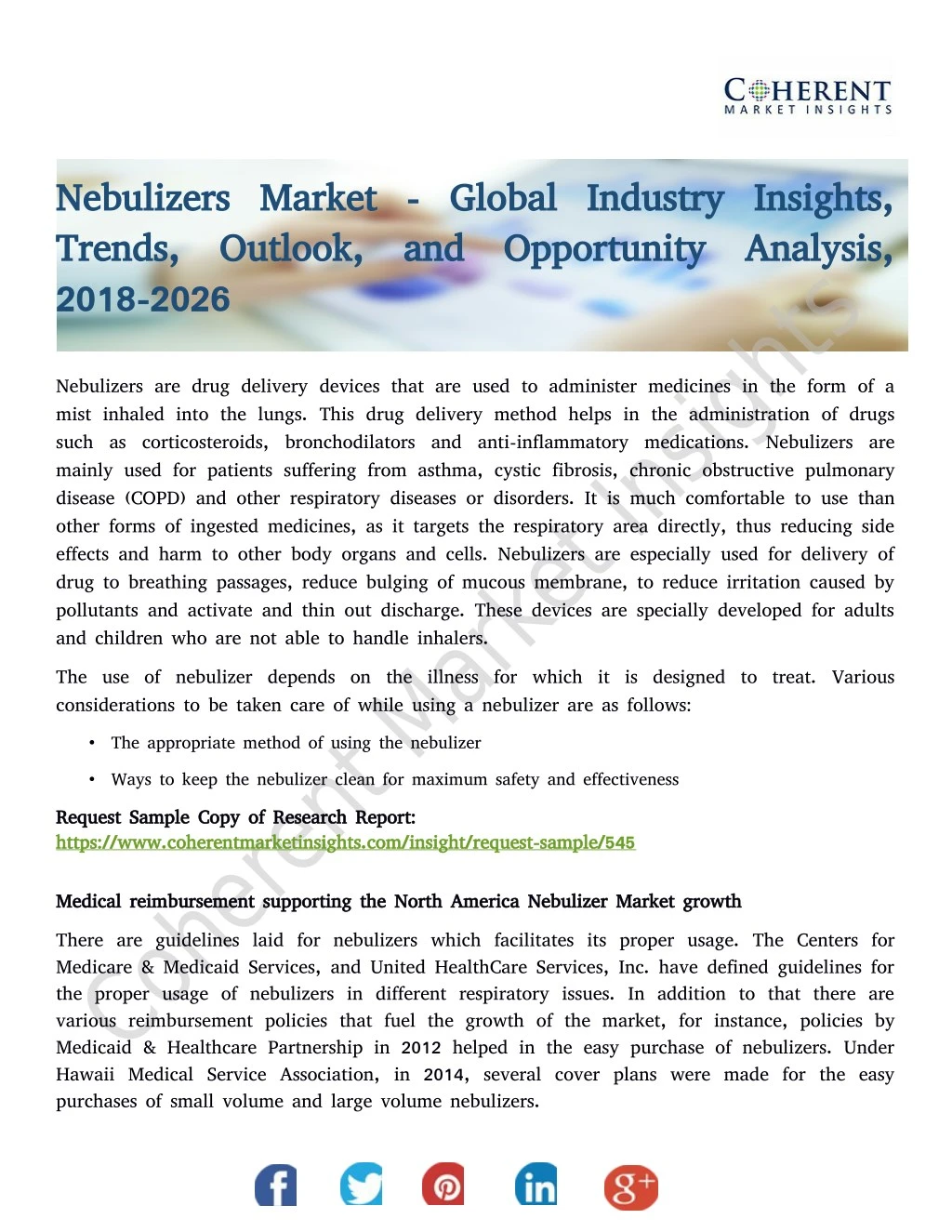 nebulizers market global industry insights