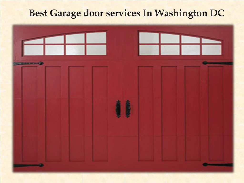 best garage door services in washington dc