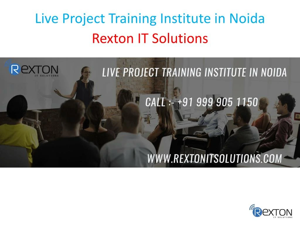 live project training institute in noida