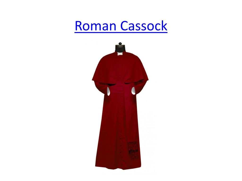 roman cassock