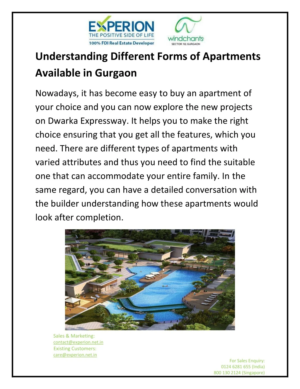 understanding different forms of apartments