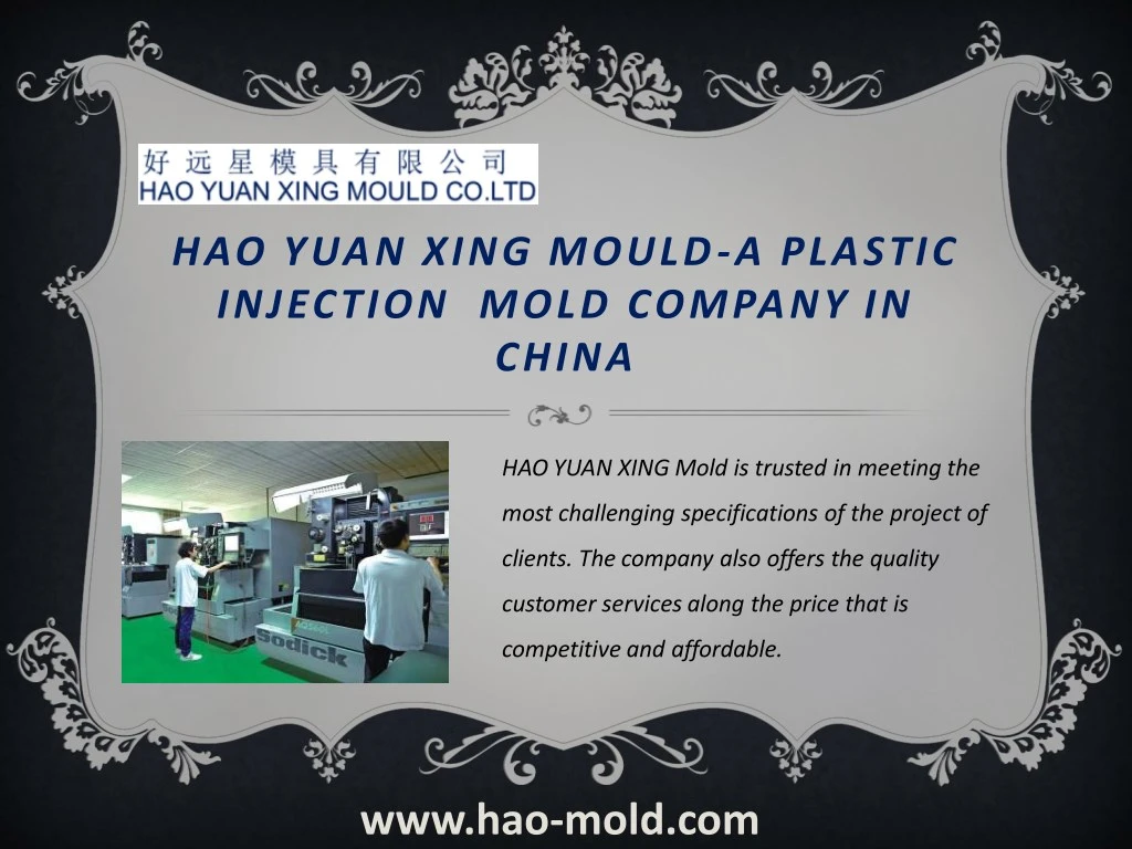 hao yuan xing mould a plastic injection mold
