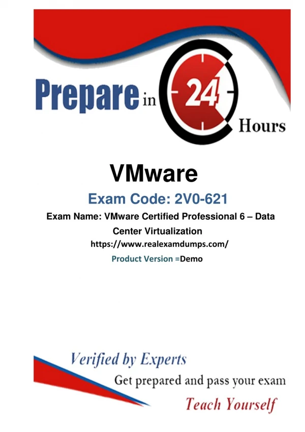 Prepare VMware 2V0-621 Exam with Real Exam Questions - VMware 2V0-621 dumps