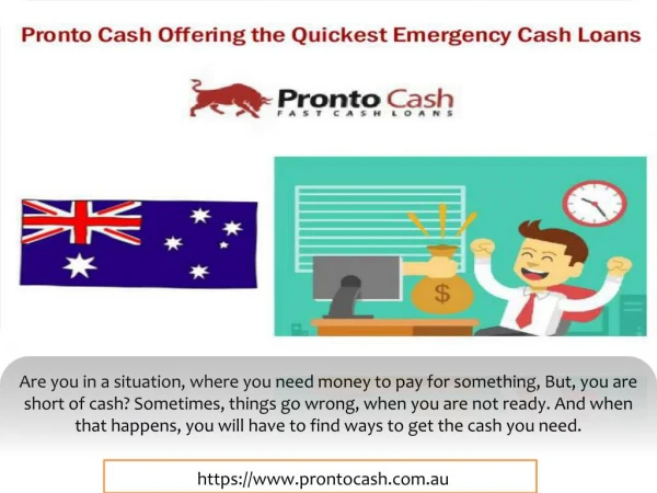 What are the advantages and disadvantages of emergency cash loans?