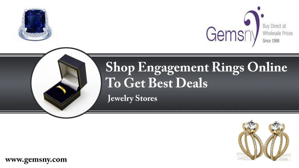 shop engagement rings online to get best deals