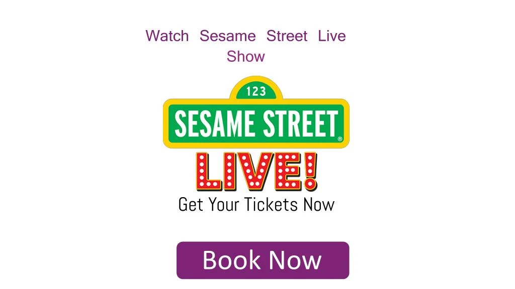 watch sesame street live show