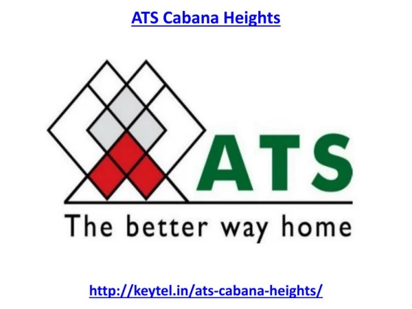 ATS Cabana Heights-9873909399- Office Space Greater Noida West