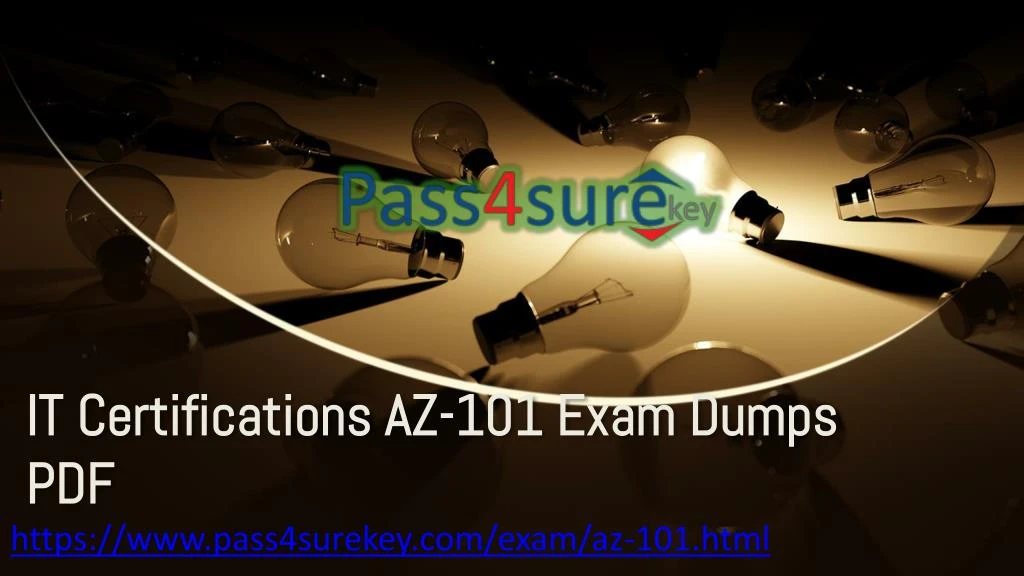 it certifications az 101 exam dumps pdf