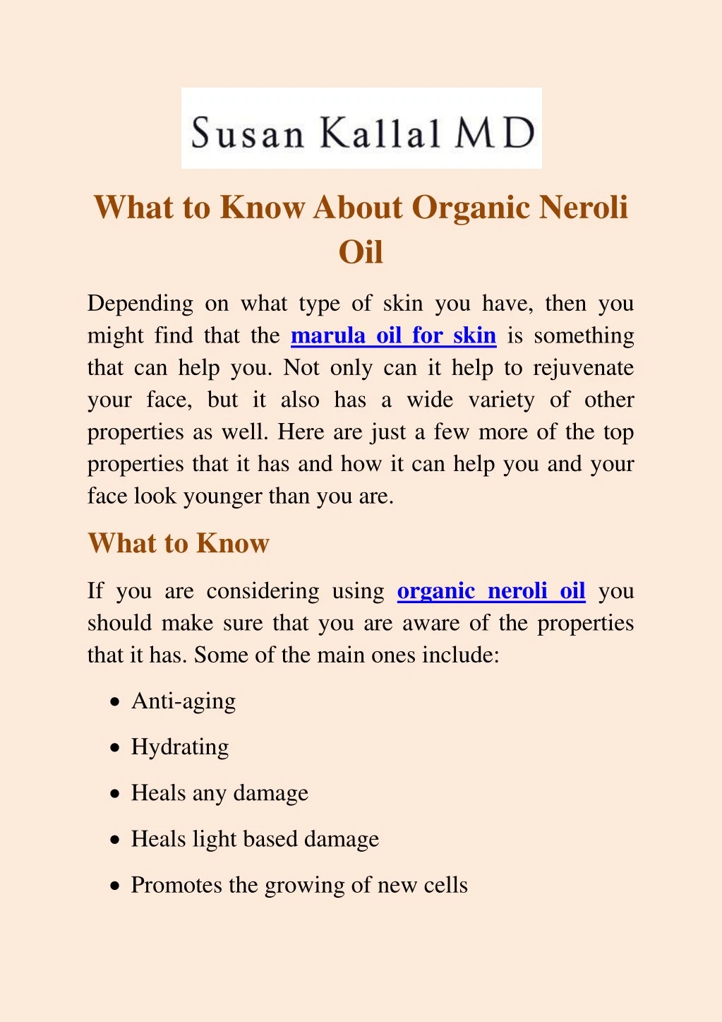 what to know about organic neroli oil