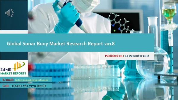 global sonar buoy market research report 2018