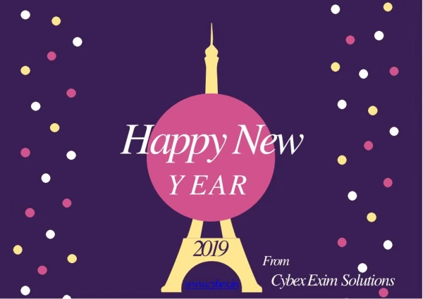 Happy New Year 2019 - Cybex Exim Solutions