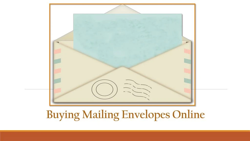 buying mailing envelopes online