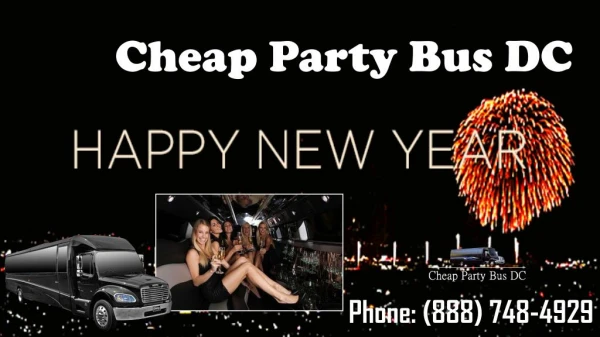 Cheap Party Bus DC for New Year Eve
