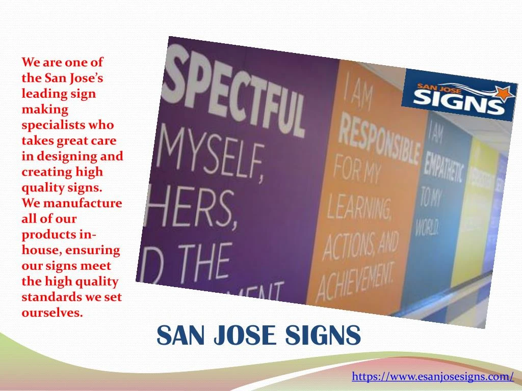 san jose signs