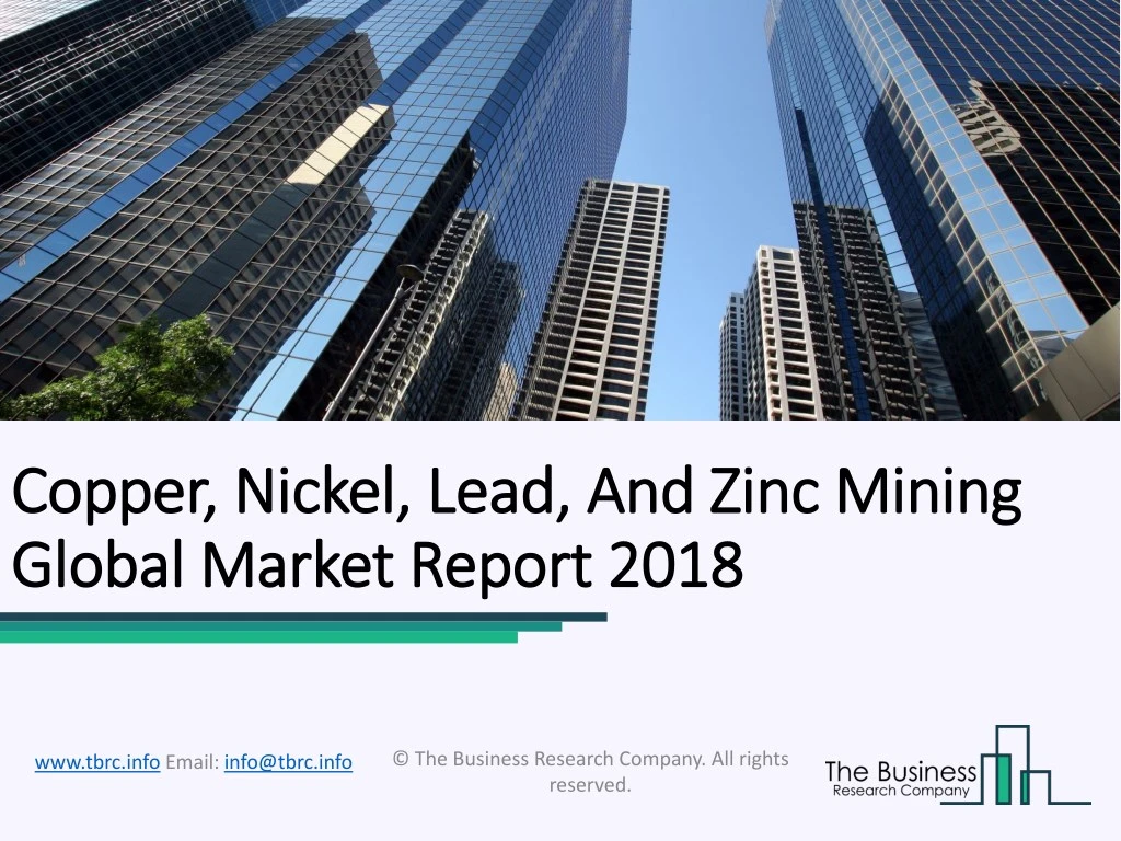 copper nickel lead and zinc mining copper nickel