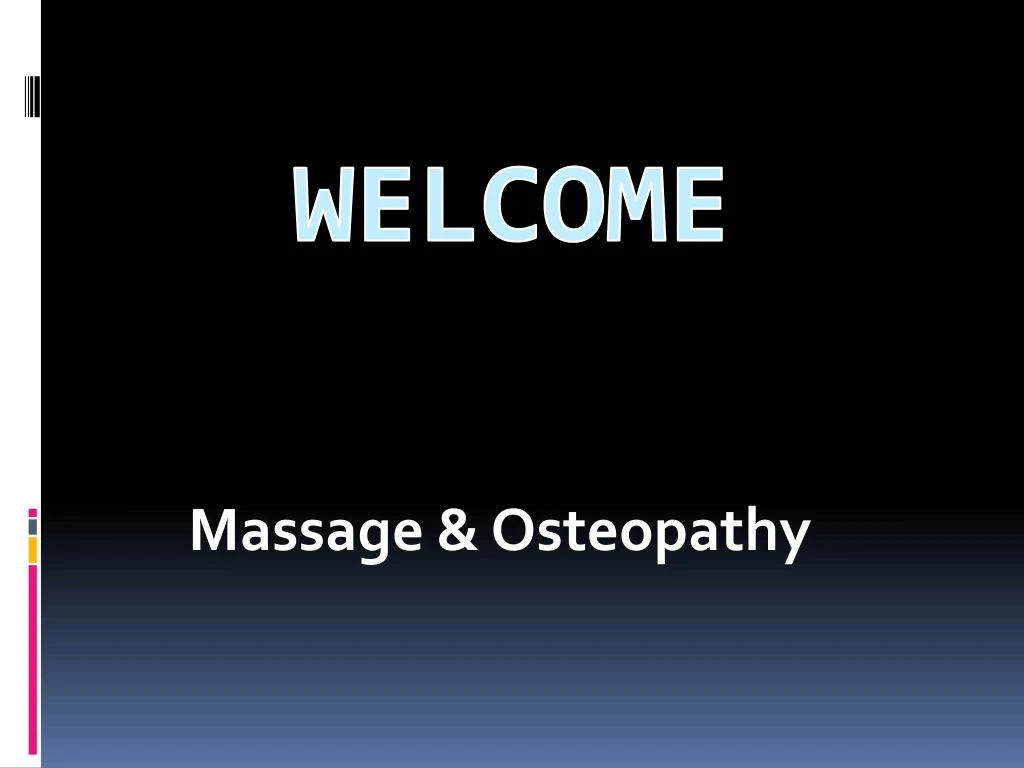 massage osteopathy
