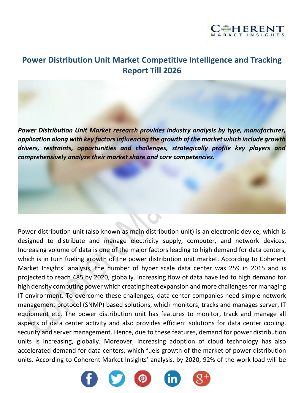 power distribution unit market competitive