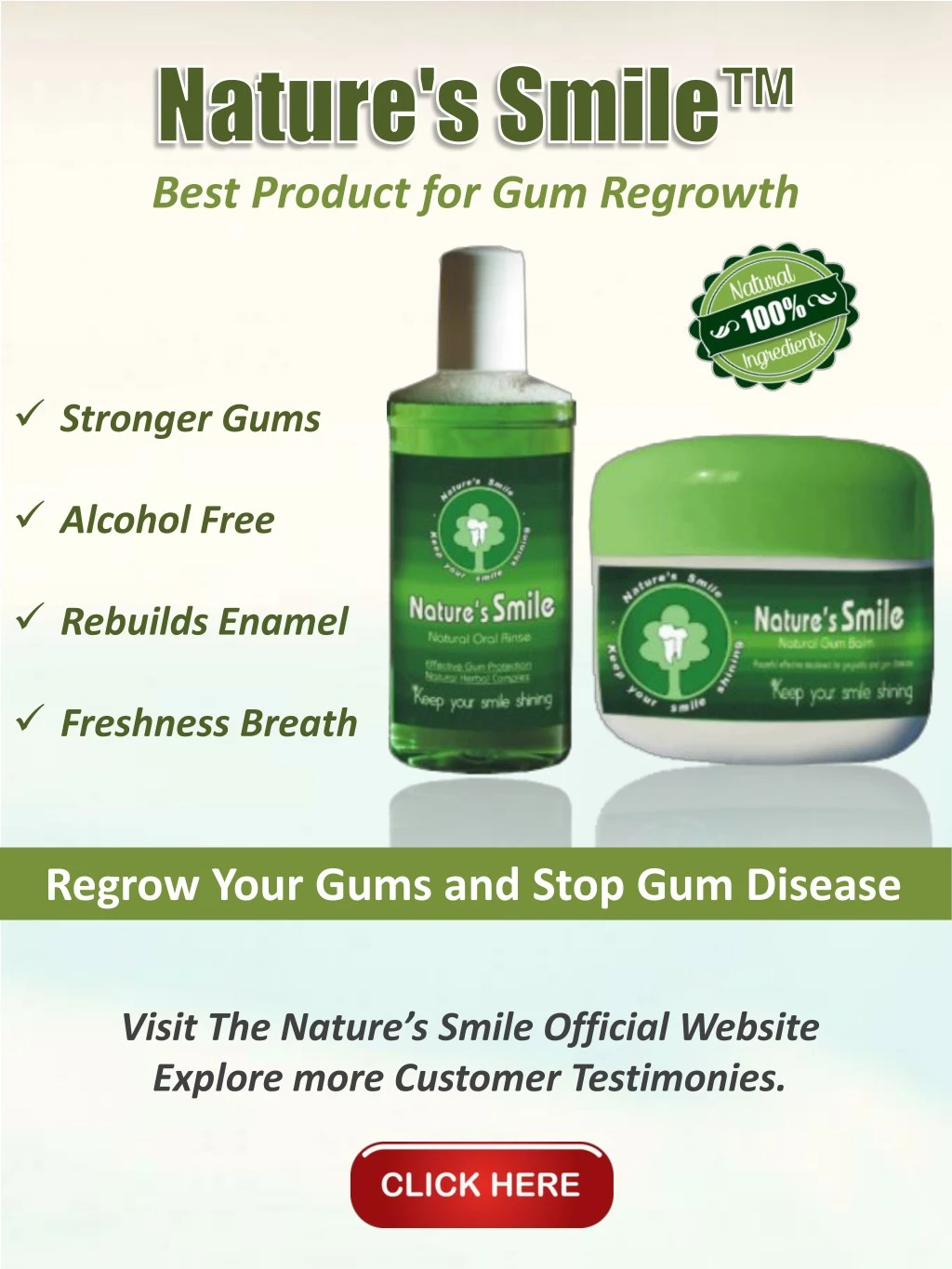 best product for gum regrowth