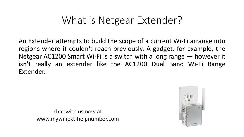 what is netgear extender