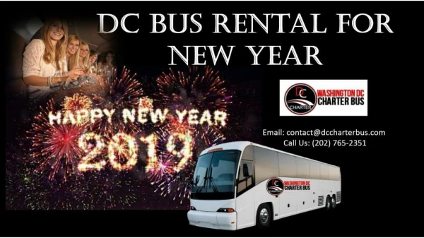 DC Charter Bus for New Year Eve