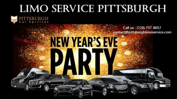 Limo Services Pittsburgh for New Year Eve
