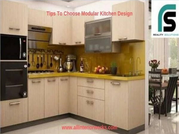 10 Tips To Choose Modular Kitchen Design For You