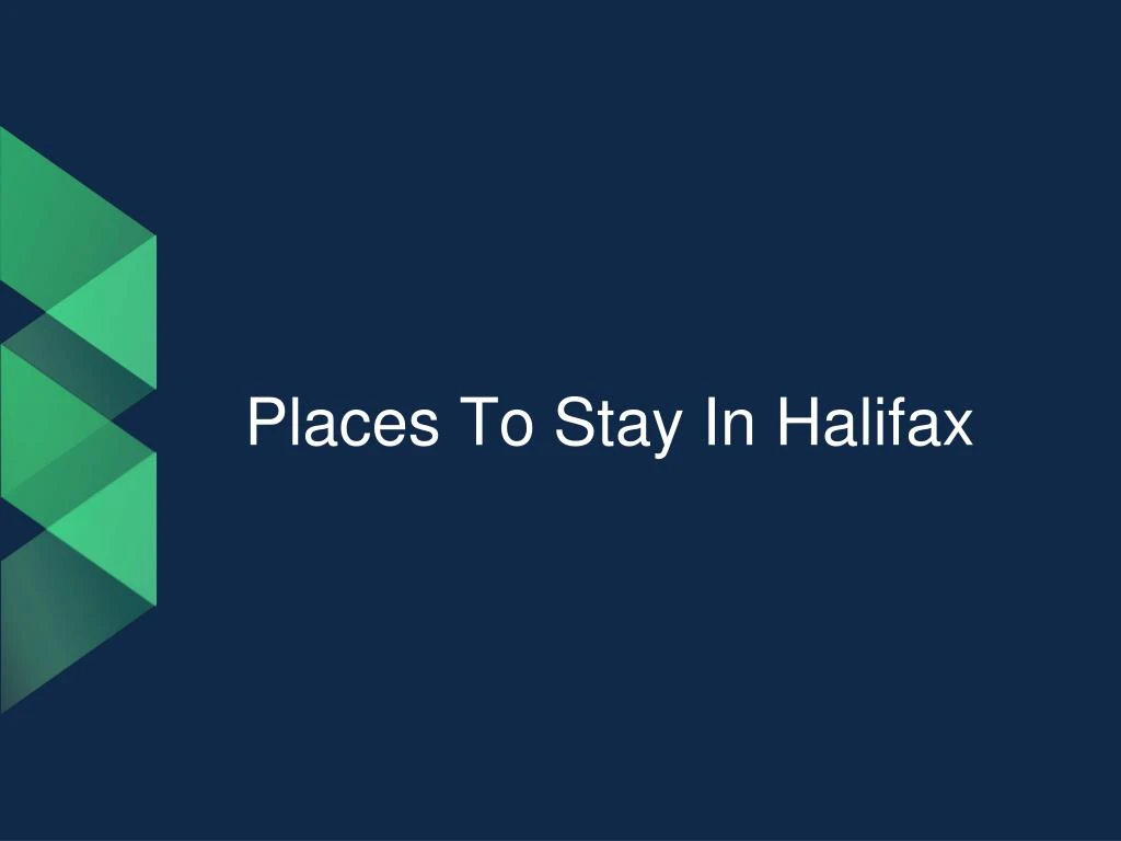 places to stay in halifax