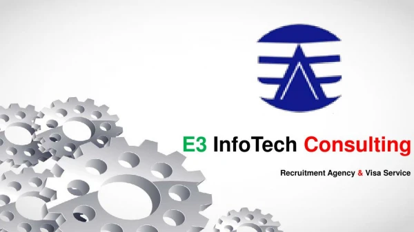 E3InfoTech Consulting - E3 visa Services