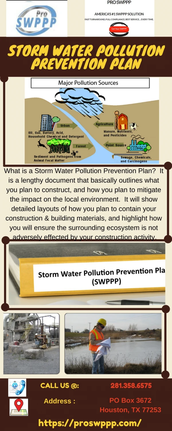 Storm Water Pollution Prevention Plan