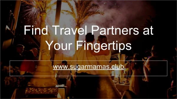 Find Travel Partners at Your Fingertips