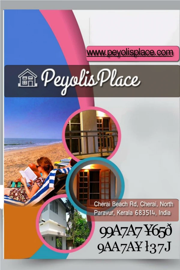 Resort in Cherai Beach | Cherai Beach Hotels - Peyolis place