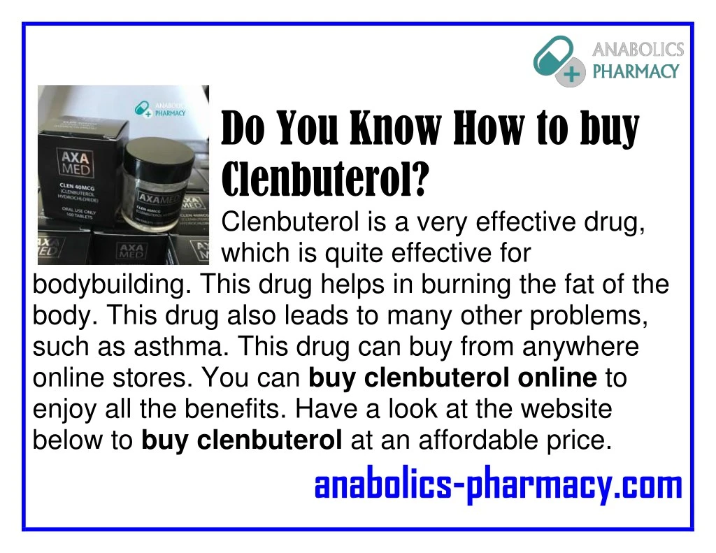 do you know how to buy clenbuterol clenbuterol