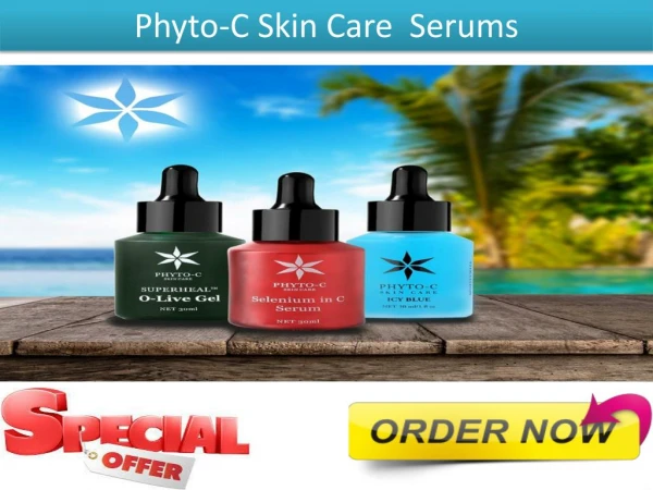 Phyto-C Skin Care Serums By Phytoceuticals Inc