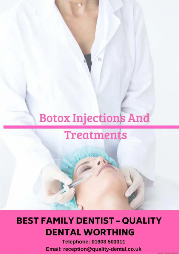 Botox Injections And Treatments in Worthing