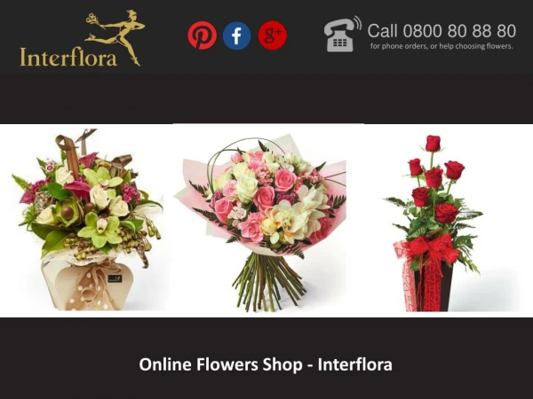 Online Flowers Shop – Interflora
