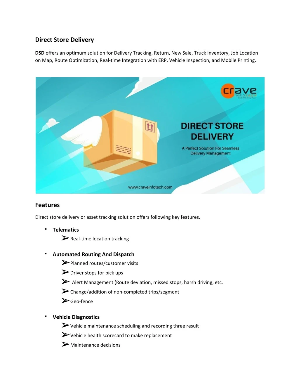 direct store delivery