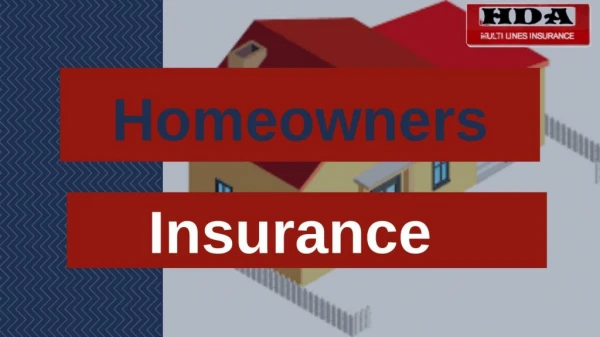 HDA Insurance | Affordable Homeowners Insurance