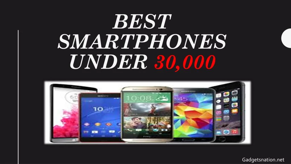 best smartphones under 30 000