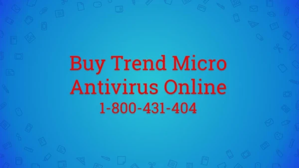 How to Install Trend Micro Antivirus Security?