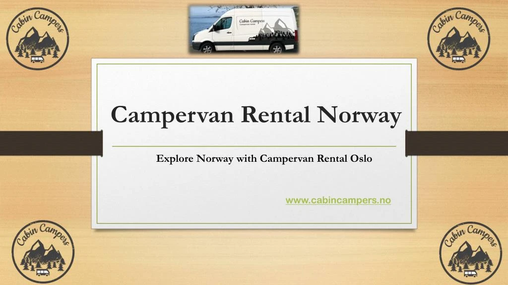 campervan rental norway